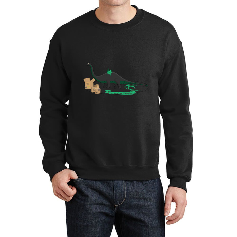 Dinosaurs Love To Cosplay Crewneck Sweatshirt | Artistshot