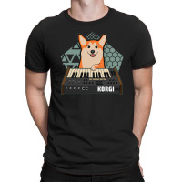 Funny Synthesizer Fan Korgi Corgi Dog Lover T-shirt | Artistshot