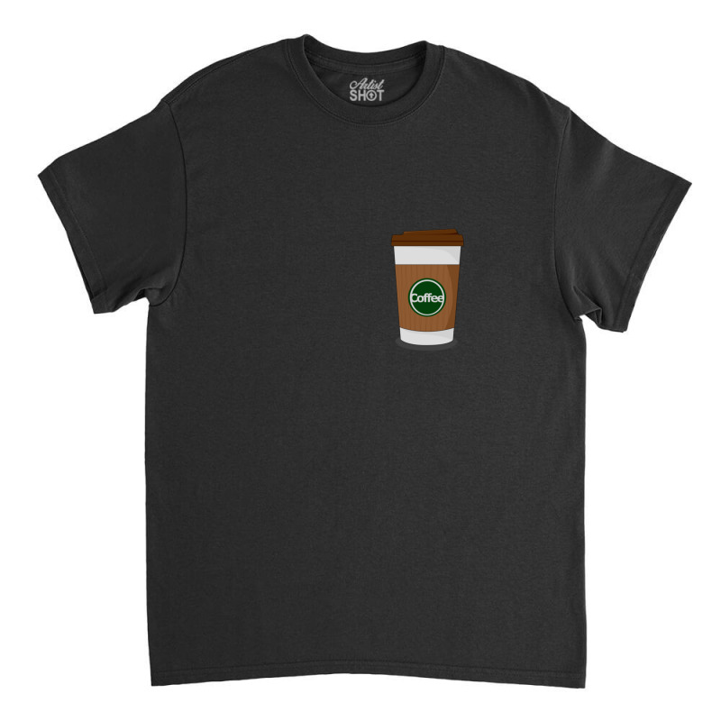 Basic Cartoon Coffee Cup Classic T-shirt by PaulDupuy | Artistshot