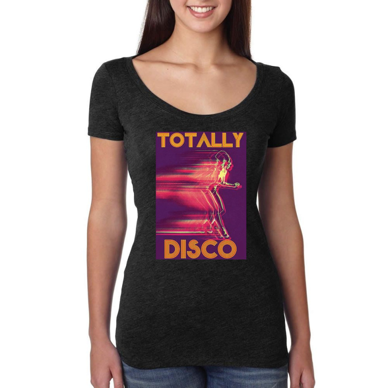 Totally Disco, Totally, Disco, Totally Discos, Totally Disco Vintage,  Women's Triblend Scoop T-shirt by cm-arts | Artistshot