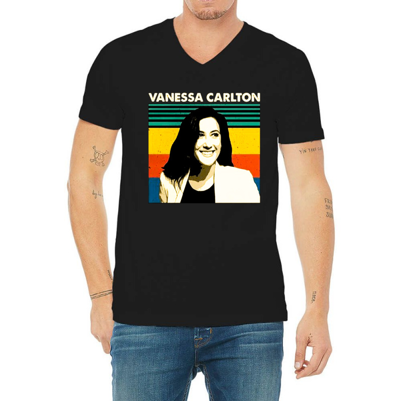 Vanessa Carlton, Vanessa, Carlton, Vanessa Carltons, Vanessa Carlton V V-neck Tee | Artistshot