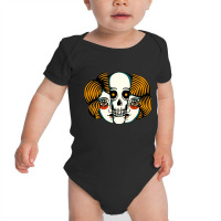 Lady And Skull, Lady, Skull, Lady And Skulls, Lady And Skull Vintage,  Baby Bodysuit | Artistshot