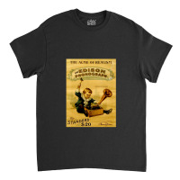 Edison Phonograph; Vintage Pictorial Advertising Print Classic T-shirt | Artistshot