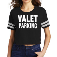 Valet Parking Car Park Attendants Private Party Scorecard Crop Tee | Artistshot