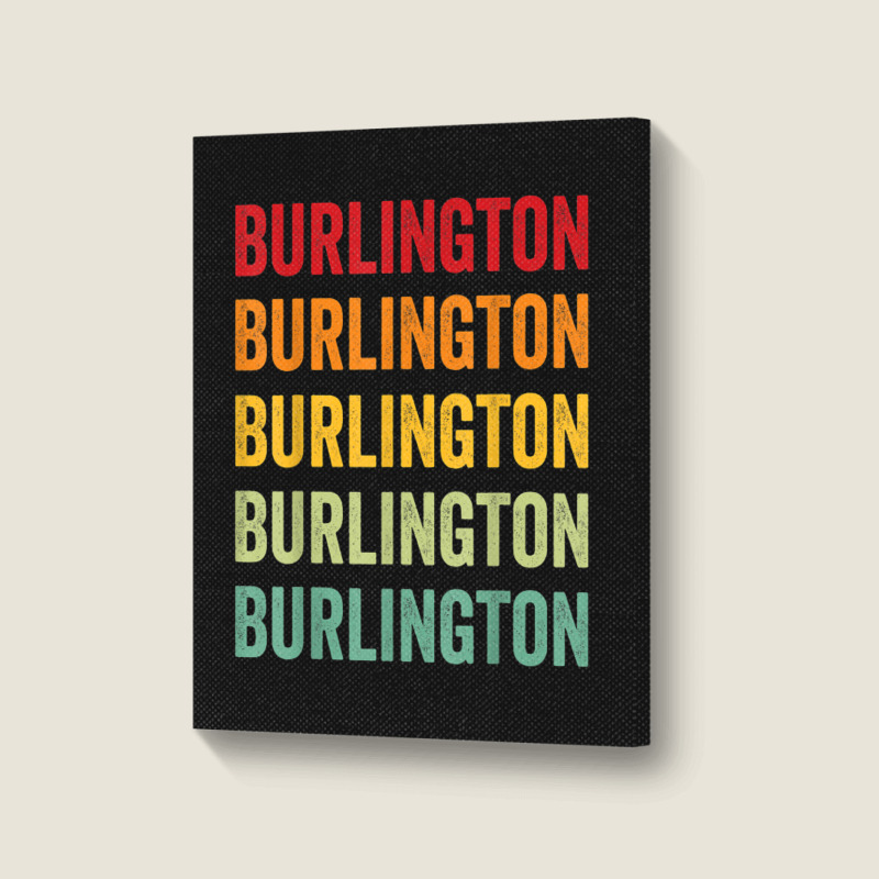 Burlington County Portrait Canvas Print | Artistshot