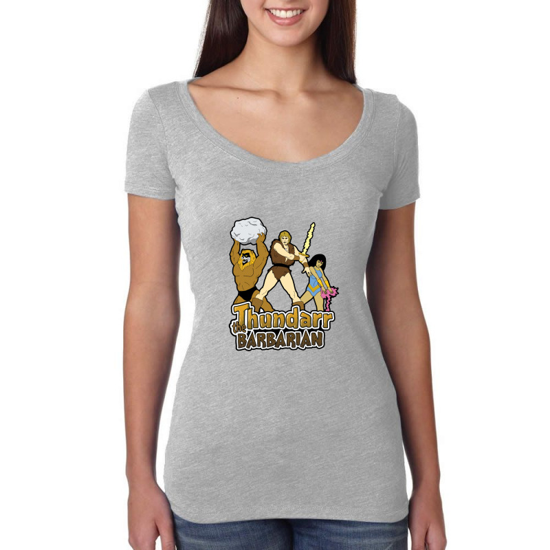 Thundarr The Barbarian   70s Women's Triblend Scoop T-shirt by limolasmabelas | Artistshot