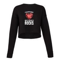 Rock Hunting Geologist Minerals Cropped Sweater | Artistshot