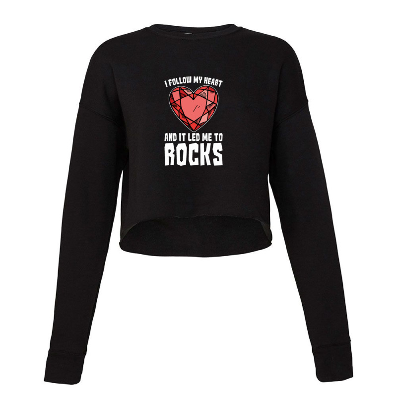 Rock Hunting Geologist Minerals Cropped Sweater by TerranceLHawkins | Artistshot