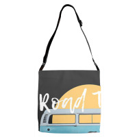 Road Trip Adjustable Strap Totes | Artistshot