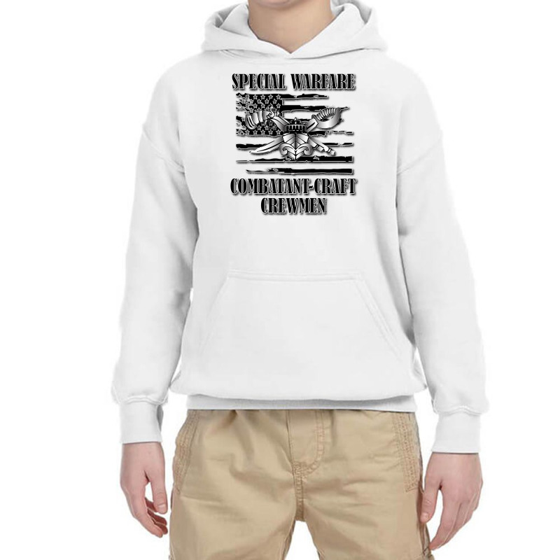 Us Naval Swcc (back Design) Pullover Hoodie Youth Hoodie by raedobawov | Artistshot