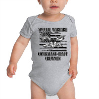 Us Naval Swcc (back Design) Pullover Hoodie Baby Bodysuit | Artistshot