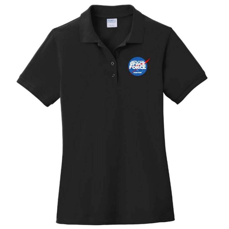 Space Force Ladies Polo Shirt by New Spirit | Artistshot