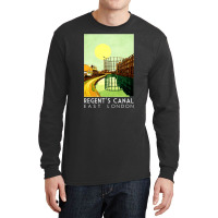 Regents Canal, Regents, Canal, Regents Canals, Regents Canal Vintage,  Long Sleeve Shirts | Artistshot