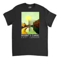 Regents Canal, Regents, Canal, Regents Canals, Regents Canal Vintage,  Classic T-shirt | Artistshot