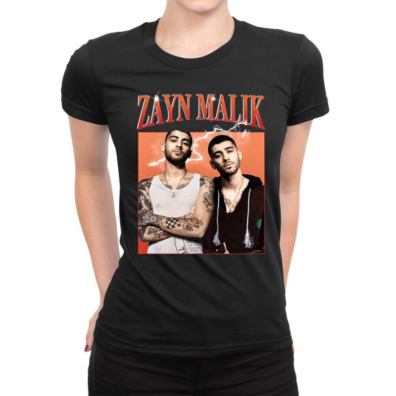 Zayn Malik, Zayn, Malik, Zayn Maliks, Zayn Malik Vintage, Zayn Malik A Ladies Fitted T-Shirt by cm-arts | Artistshot