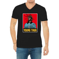 Young Thug V-neck Tee | Artistshot