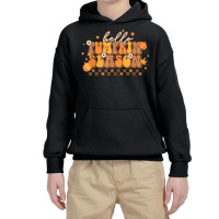 Hello Pumpkin Season Youth Hoodie | Artistshot