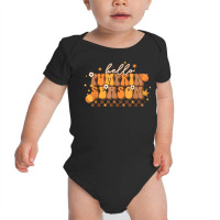 Hello Pumpkin Season Baby Bodysuit | Artistshot