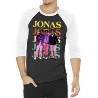 Jonas Brothers Vintage 3/4 Sleeve Shirt | Artistshot