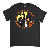 Funny Halloween Gift T  Shirt Lick Or Treat,trick Or Treat, Happy Hall Classic T-shirt | Artistshot