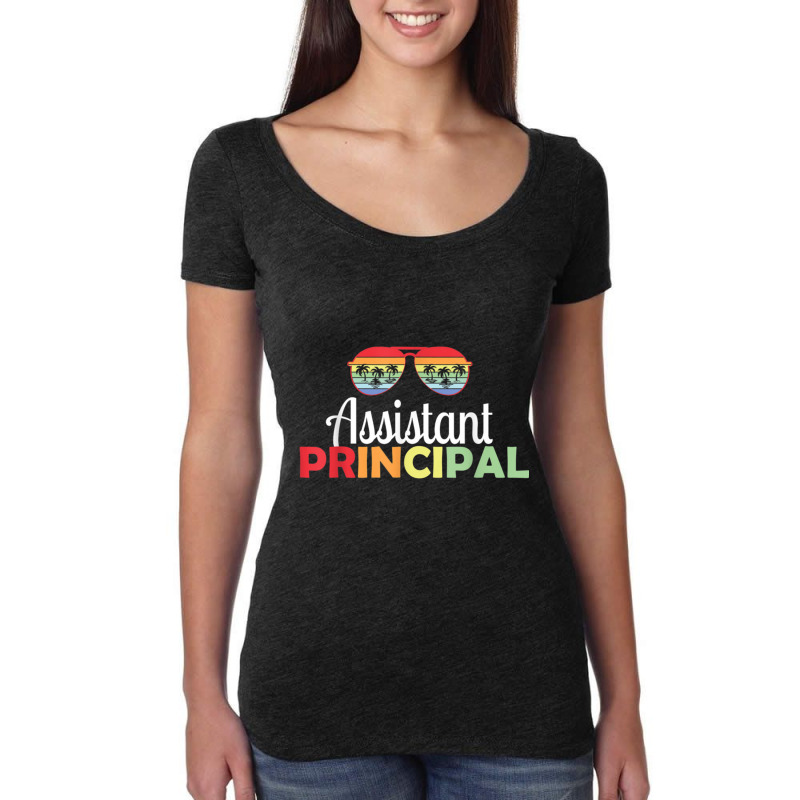 Assistant Principal Women's Triblend Scoop T-shirt by MICHAELOHARRA | Artistshot