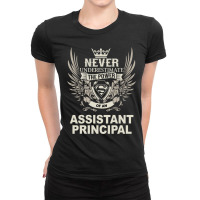 Assistant Principal Ladies Fitted T-shirt | Artistshot