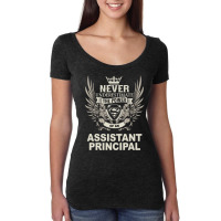 Assistant Principal Women's Triblend Scoop T-shirt | Artistshot