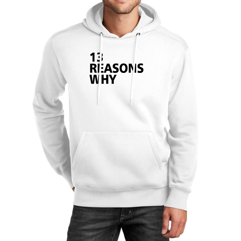 13 Reasons Why (black) Unisex Hoodie by waroenk design | Artistshot