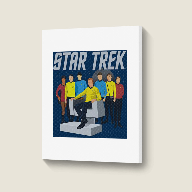 Vector Crew Portrait Canvas Print | Artistshot