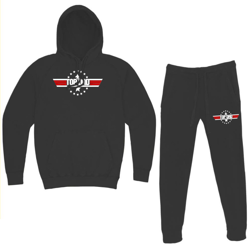 Top Dad Top Gun Classic Hoodie & Jogger Set | Artistshot