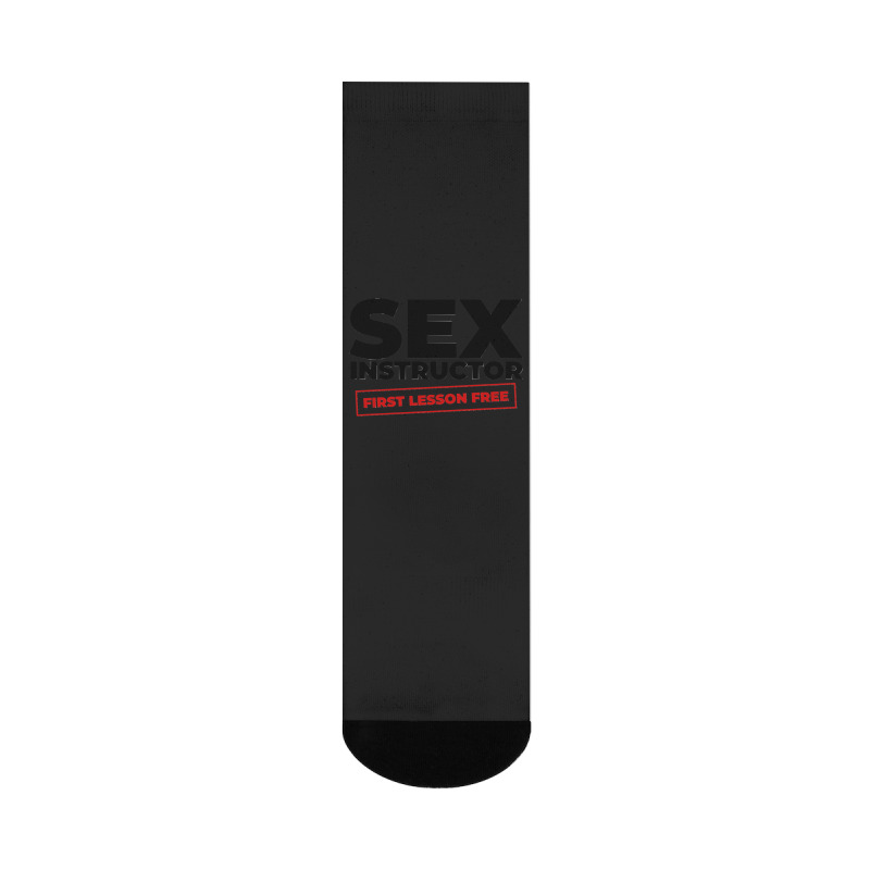 Sex Instructor Classic Crew Socks by cm-arts | Artistshot