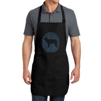 Welsh Sheepdog Dna Fingerprint Dog Welsh Sheepdog Full-length Apron | Artistshot