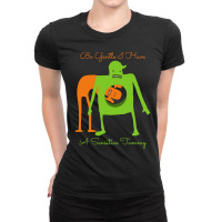 Sei Sanft Ich Habe Einen Empfindlichen Bauch (2) Ladies Fitted T-shirt | Artistshot