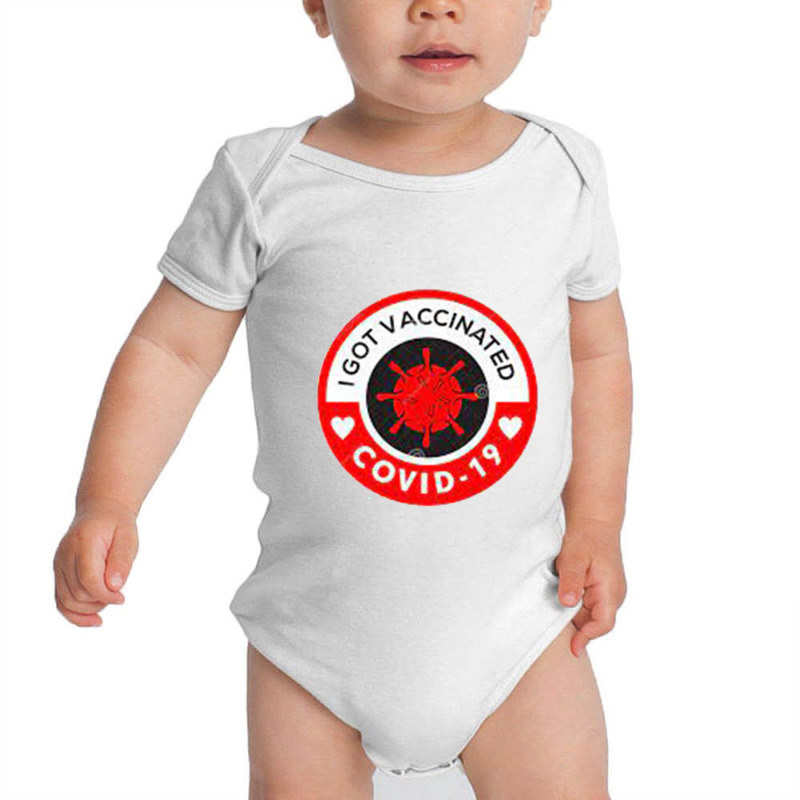 Vaccine13 I Got Vaccinated Baby Bodysuit by ieardisj15 | Artistshot