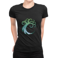 Simic Combine Crest Magic The Gathering Ladies Fitted T-shirt | Artistshot