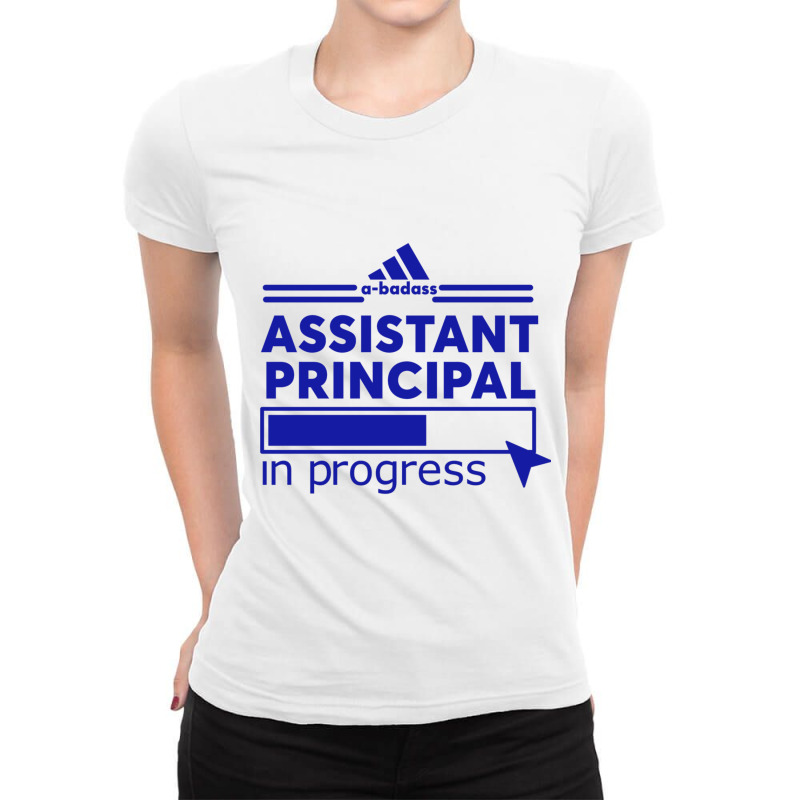 Assistant Principal Ladies Fitted T-Shirt by YURIYAMIGUD | Artistshot