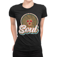 Soul Afro African American Melanin 70's Black Pride Vintage Ladies Fitted T-shirt | Artistshot