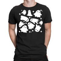 Ghost T  Shirt Cute Ghosts Pattern T  Shirt T-shirt | Artistshot