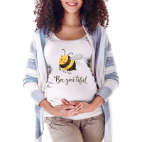 Bee Maternity Scoop Neck T-shirt | Artistshot