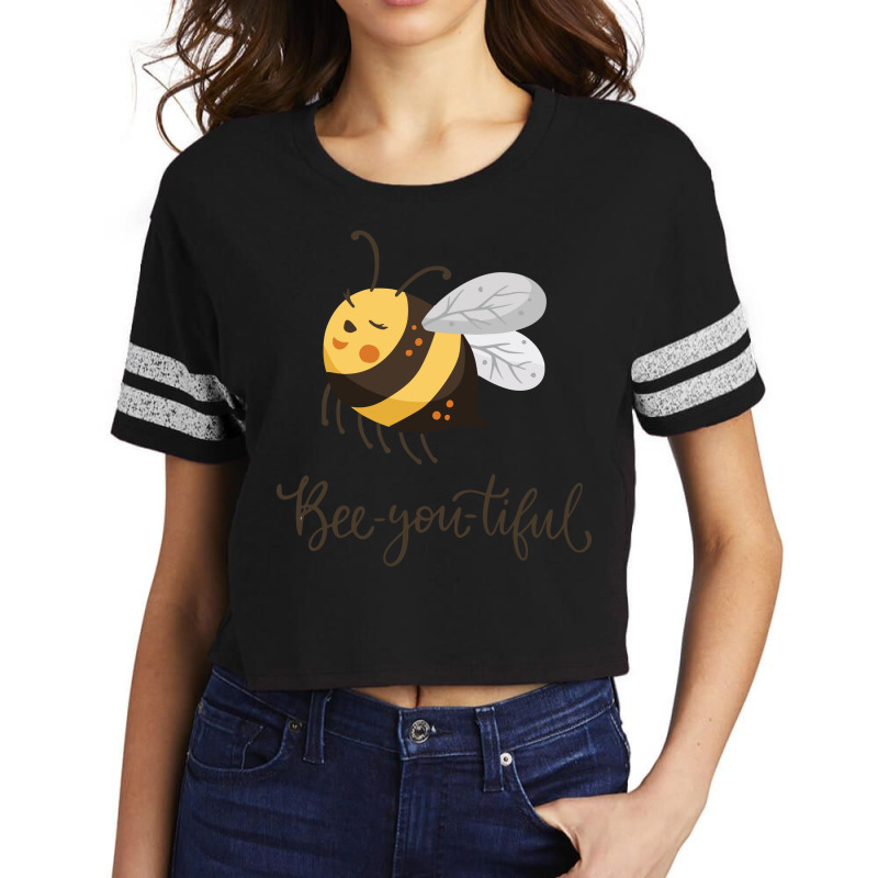 Bee Scorecard Crop Tee | Artistshot