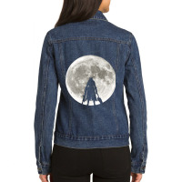 Dream Or Nightmare Ladies Denim Jacket | Artistshot