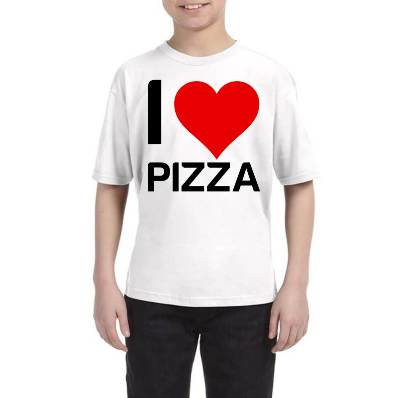 I Love Pizza Heart Youth Tee | Artistshot