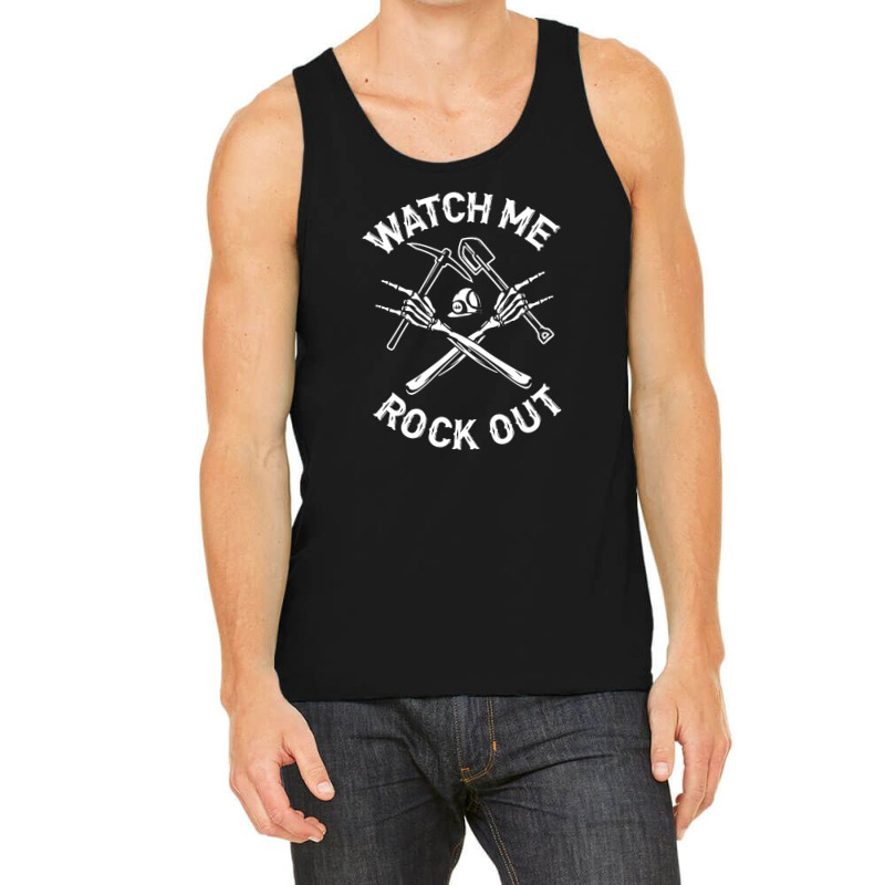 Funny Rock Hunting Tank Top | Artistshot