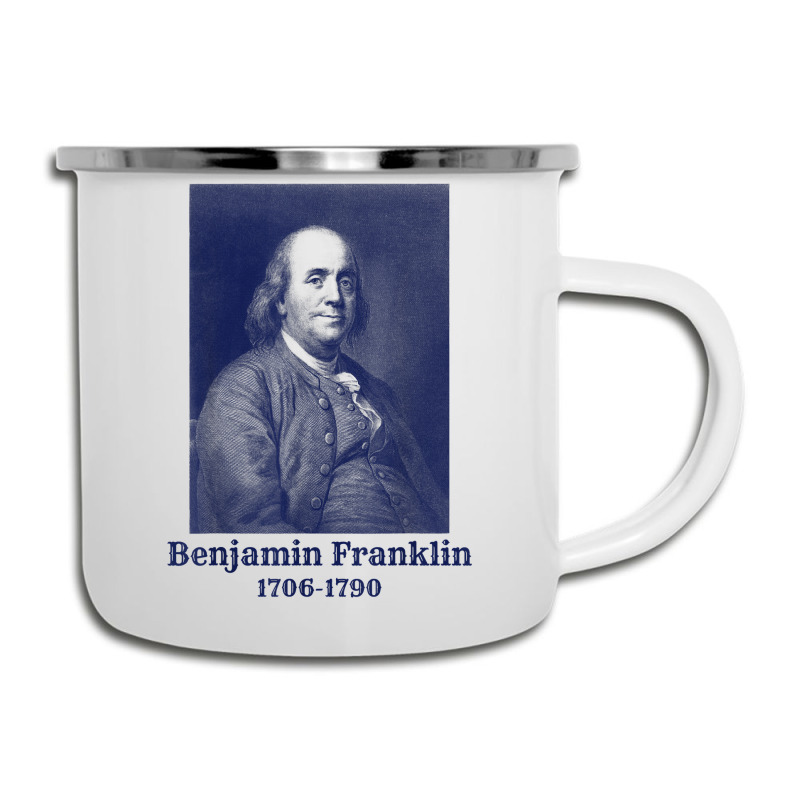 Ben Franklin T Shirt. Vintage Founding Father Tee Camper Cup | Artistshot