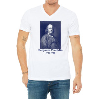 Ben Franklin T Shirt. Vintage Founding Father Tee V-neck Tee | Artistshot