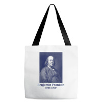 Ben Franklin T Shirt. Vintage Founding Father Tee Tote Bags | Artistshot