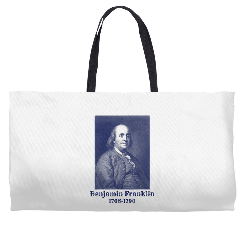 Ben Franklin T Shirt. Vintage Founding Father Tee Weekender Totes | Artistshot