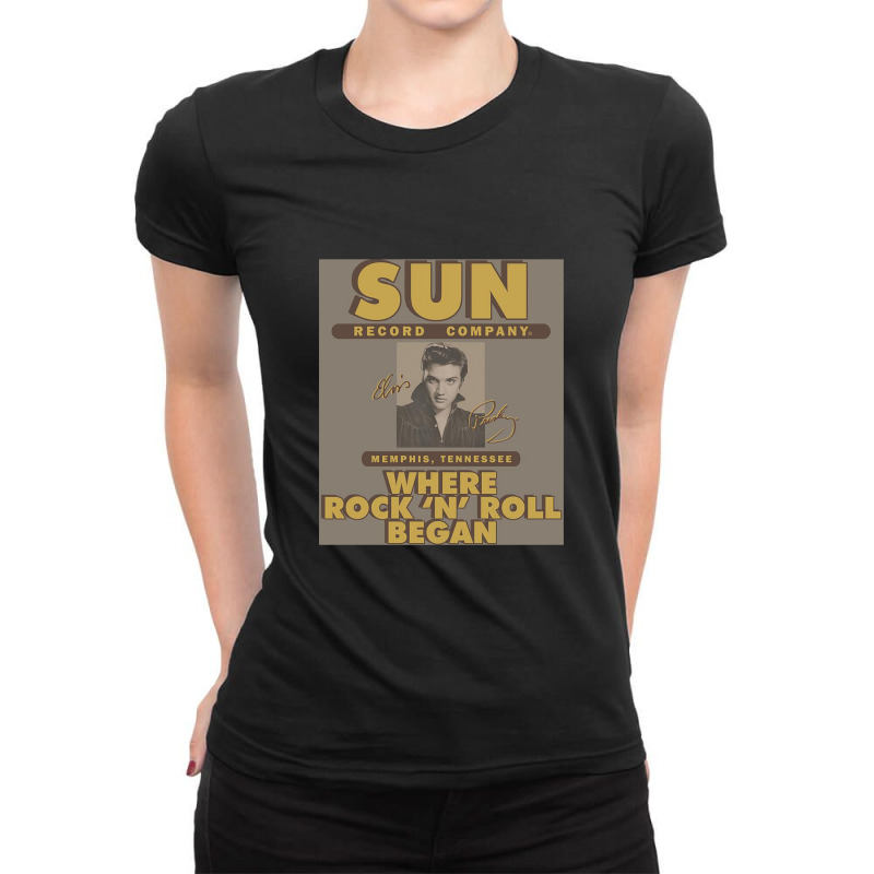 Sun, Sun Ad, Ladies Fitted T-shirt | Artistshot