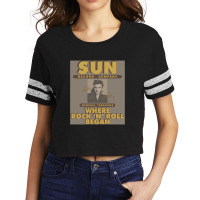 Sun, Sun Ad, Scorecard Crop Tee | Artistshot