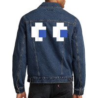 Retro Arcade Video Game Ghost T Shirt Men Denim Jacket | Artistshot